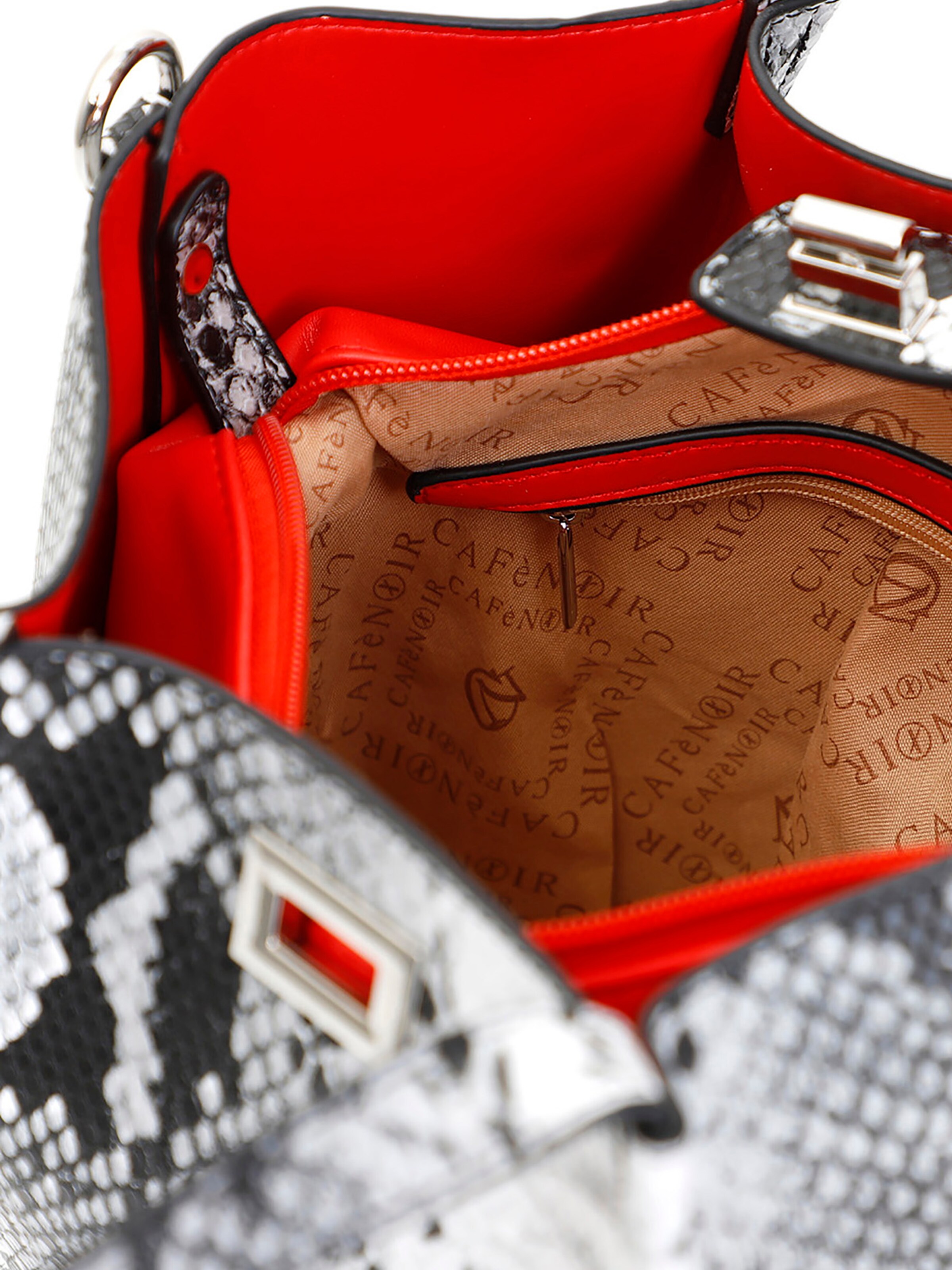 CAFè NOIR Schoudertas in Bruin