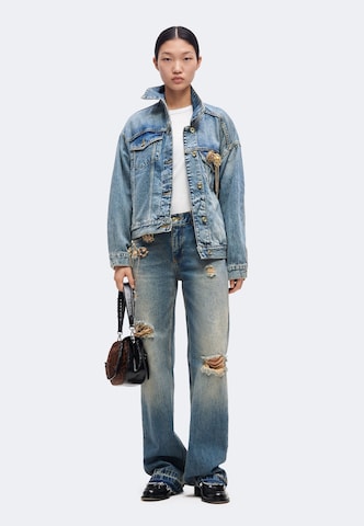 Liu Jo Tussenjas 'THE GIGI HADID EDIT' in Blauw: voorkant