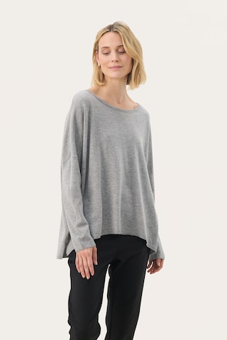 Pull-over 'Tila' Part Two en gris : devant