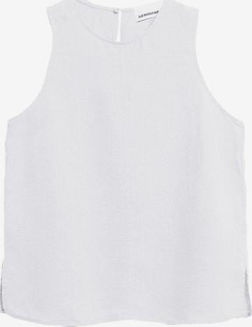 Chemisier ARMEDANGELS en blanc : devant