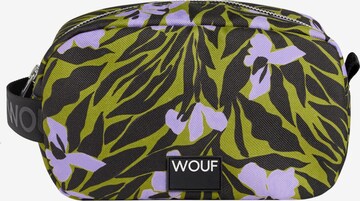 Beauty case 'In & Out ' di Wouf in verde: frontale