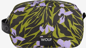Wouf Cosmetic Bag 'In & Out ' in Green: front