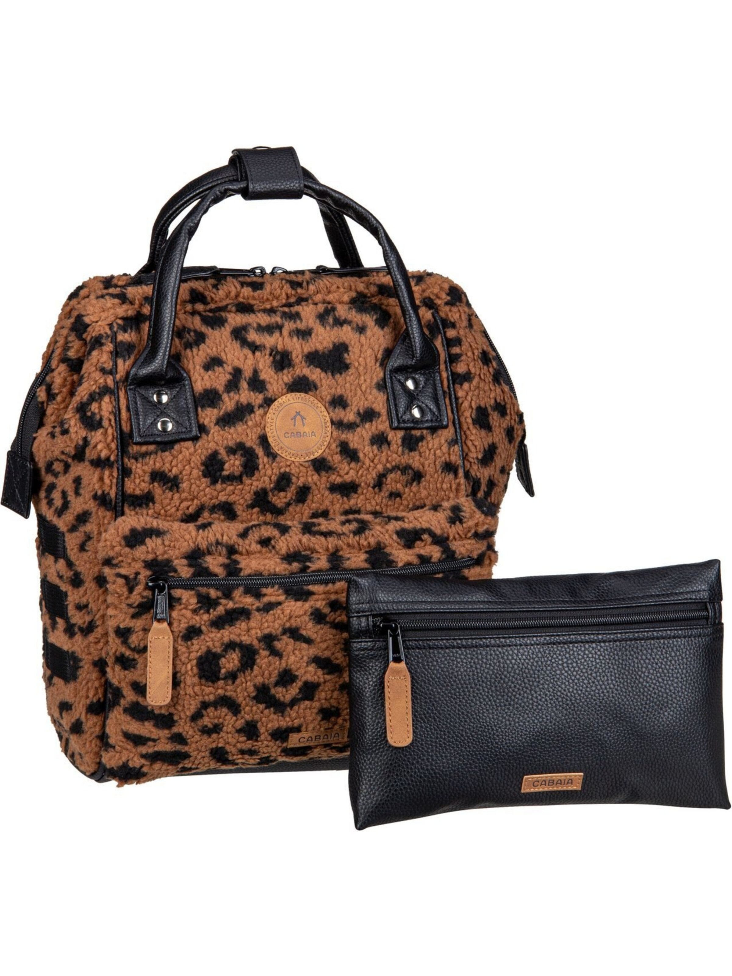 Cabaia Rucksack 'Adventurer' in Braun: Vorderseite