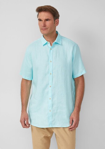 Coupe regular Chemise s.Oliver en vert : devant