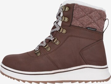 Whistler Snow Boots in Brown: front