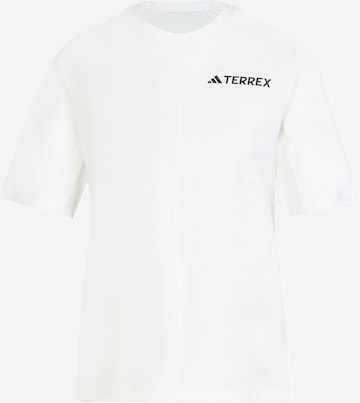 ADIDAS TERREX Performance Shirt 'Multi' in White: front