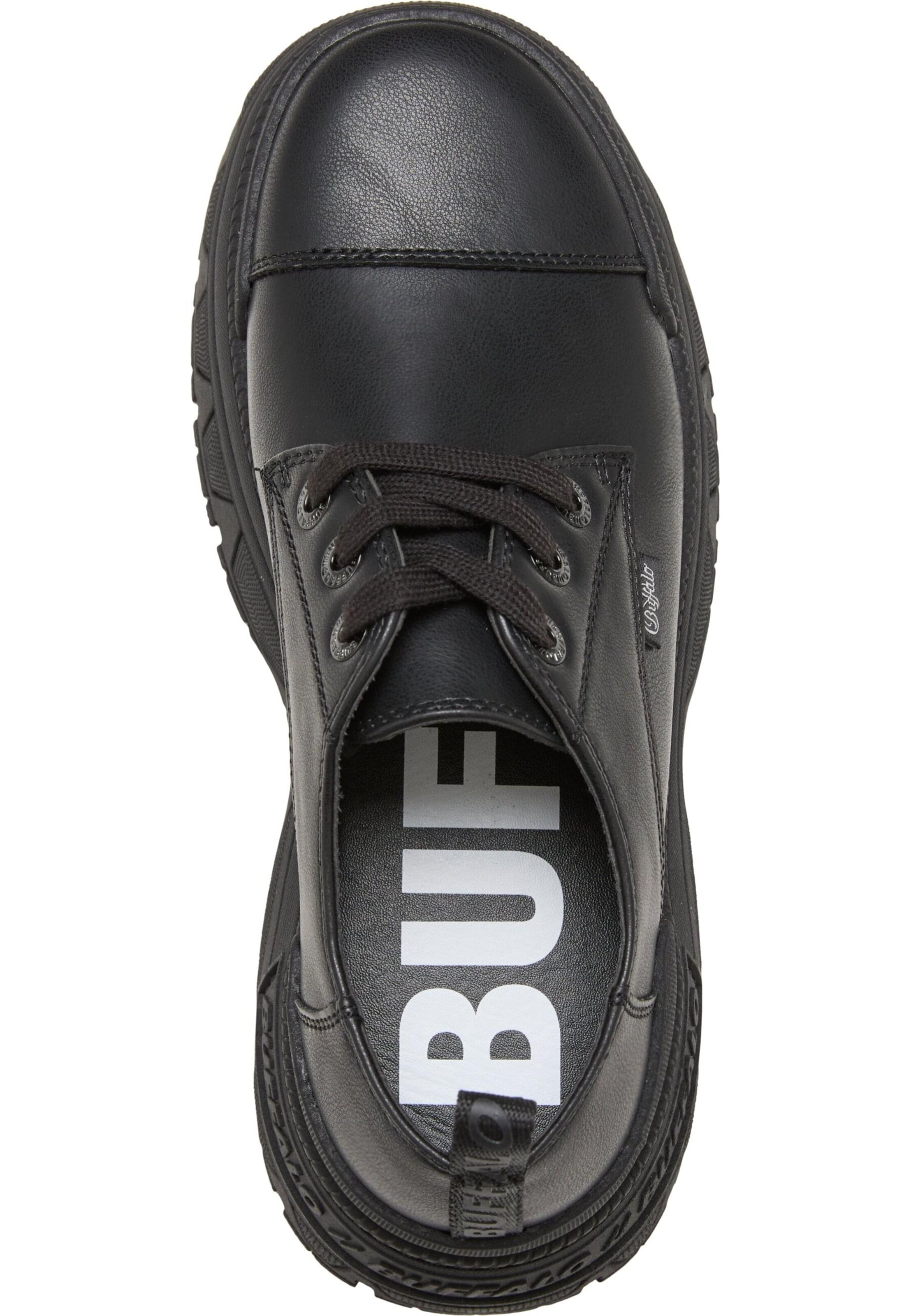 BUFFALO Buty sznurowane w kolorze czarny