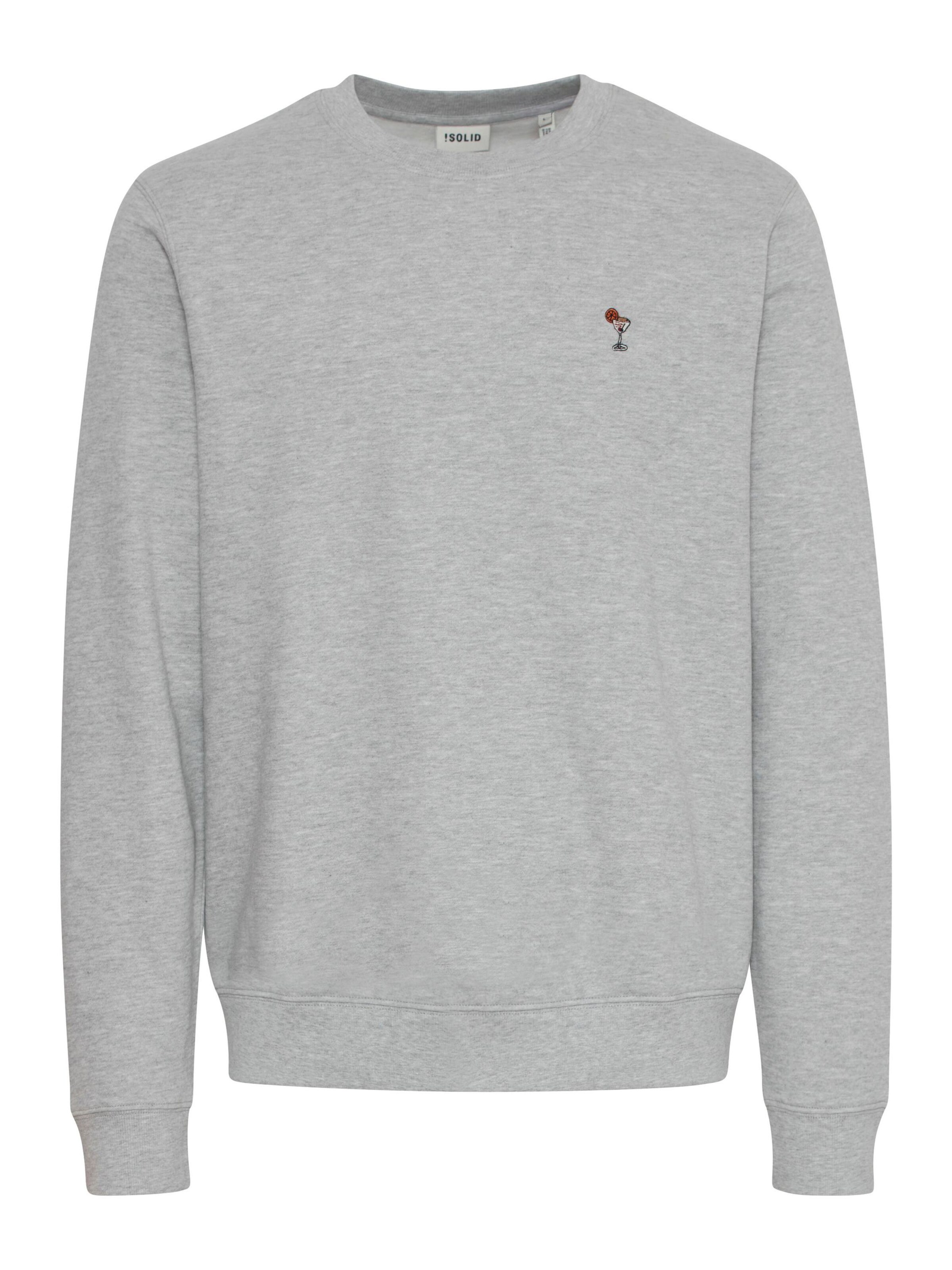 !Solid - Pullover 'Nooam' em cinzento: frente
