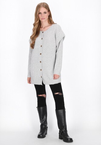 DreiMaster Vintage - Casaco de malha em cinzento