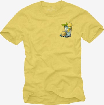 MAKAYA Shirt in Yellow: front