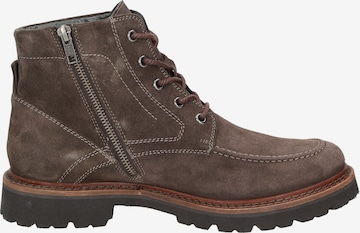 SIOUX Lace-Up Boots 'Adalrik' in Brown