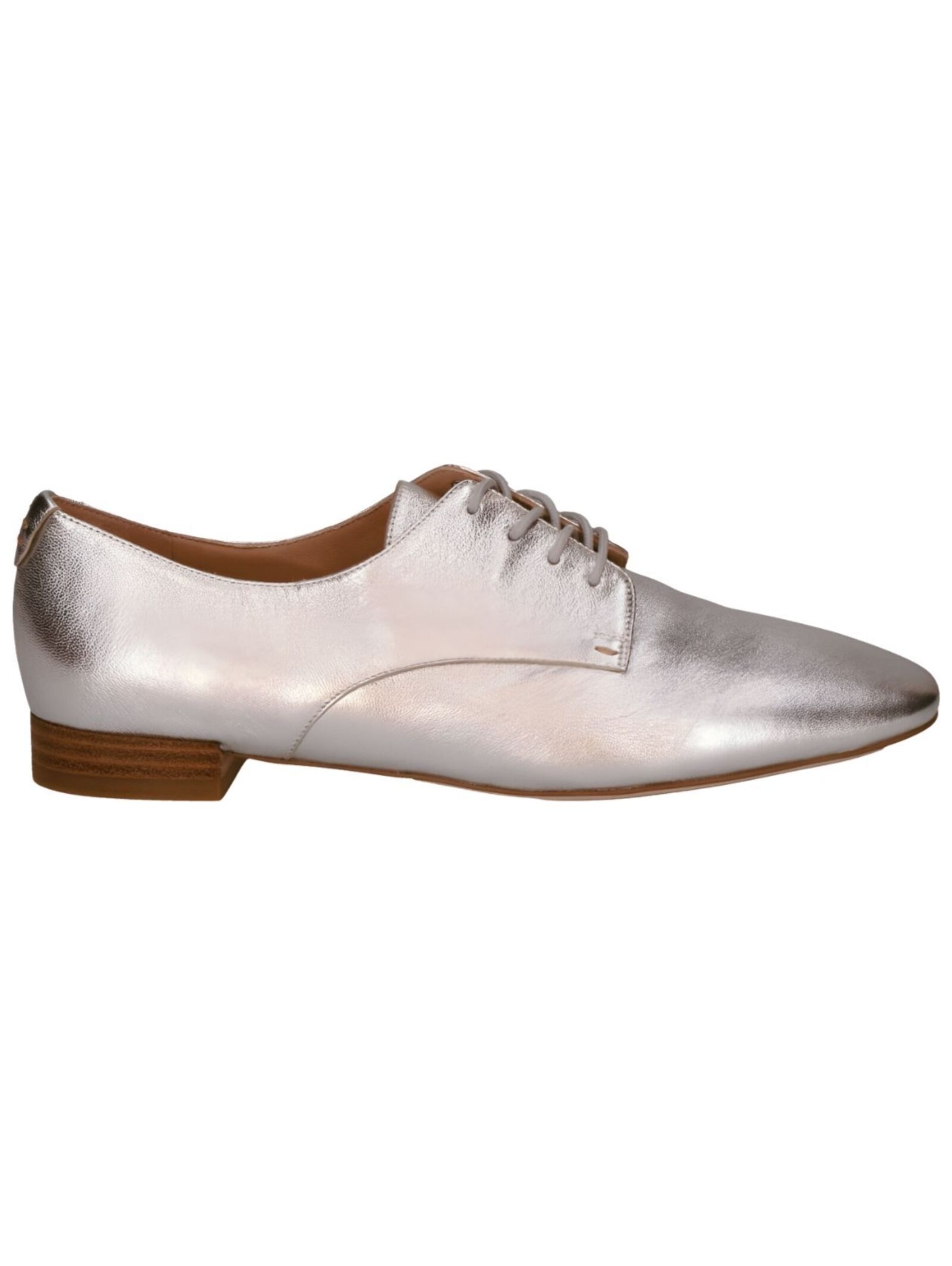 PETER KAISER Schnürschuh in Silber