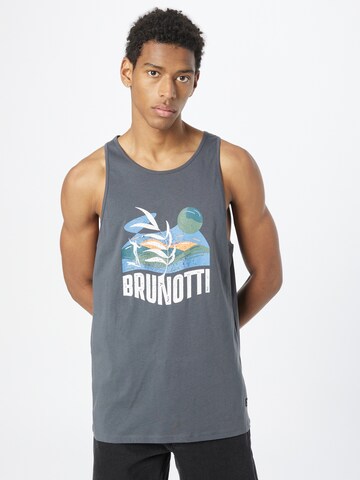 BRUNOTTI Functioneel shirt in Grijs: voorkant