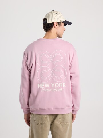 America Today Sweatshirt in Roze: voorkant