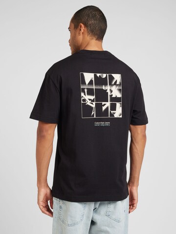 Calvin Klein Jeans T-Shirt in Schwarz: Vorderseite