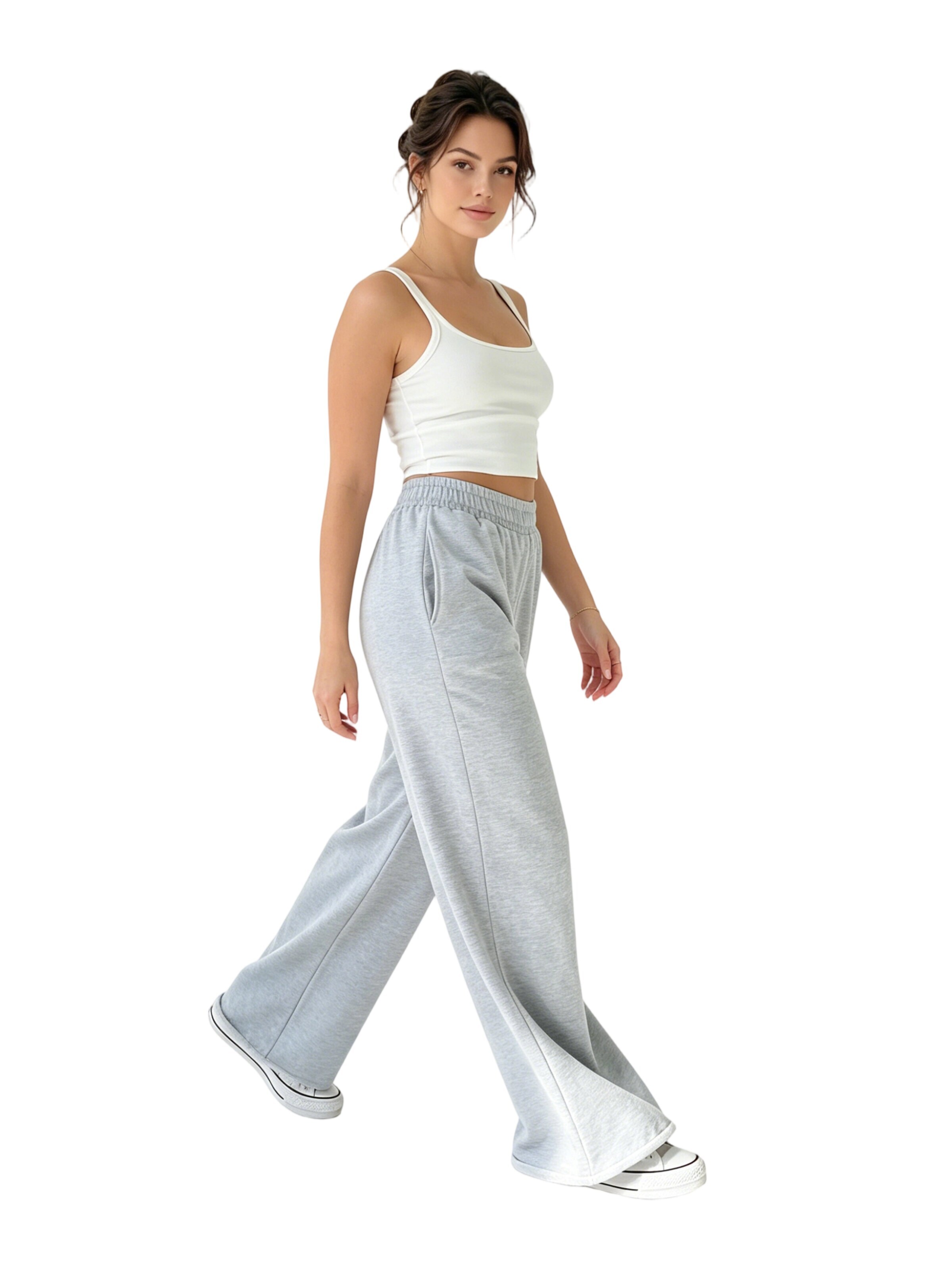 Yesfashion Regular Hose‌‌‌‌‌ in Grau