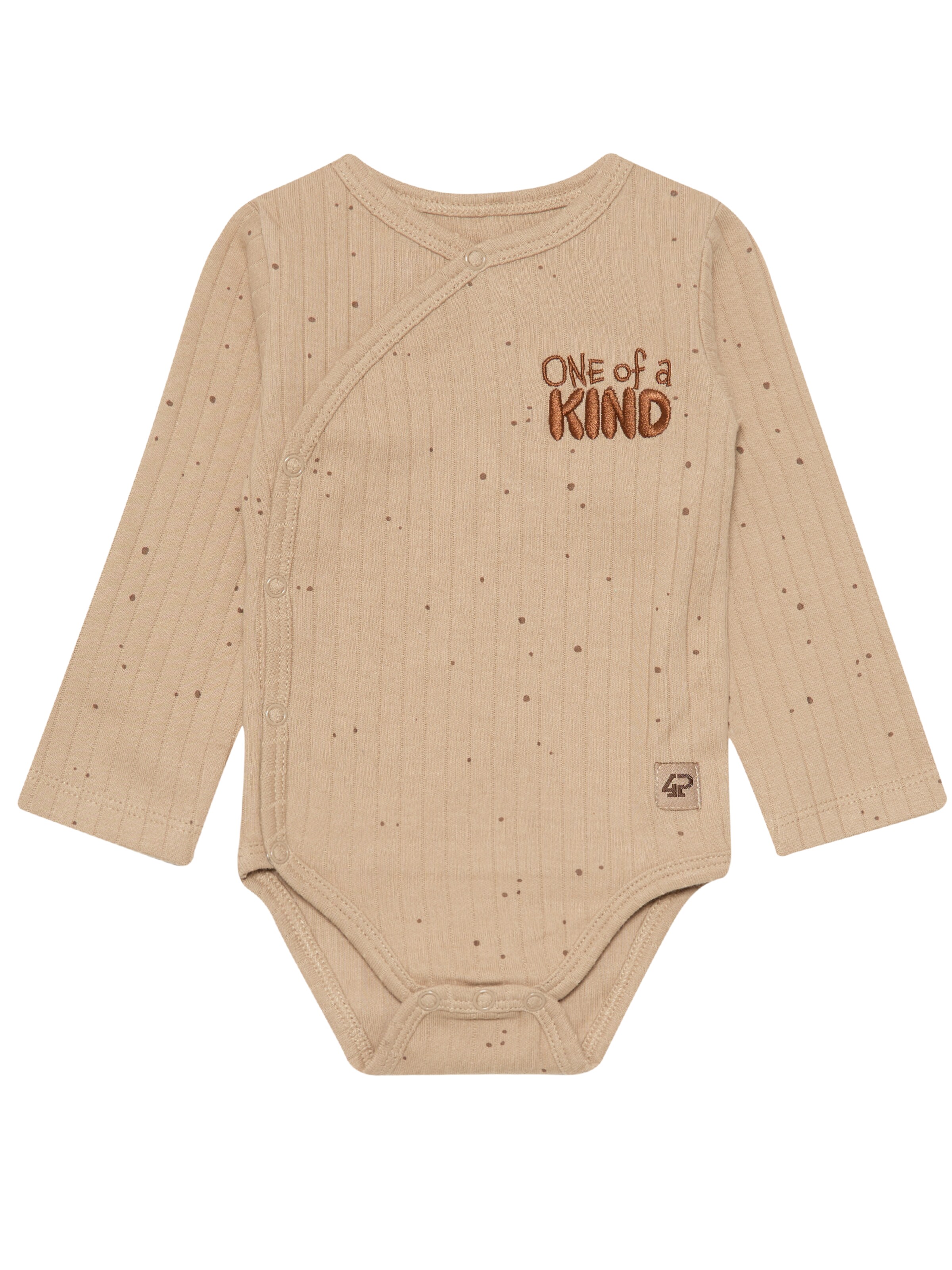 4PRESIDENT Romper/Bodysuit 'Zenne' in Beige: front