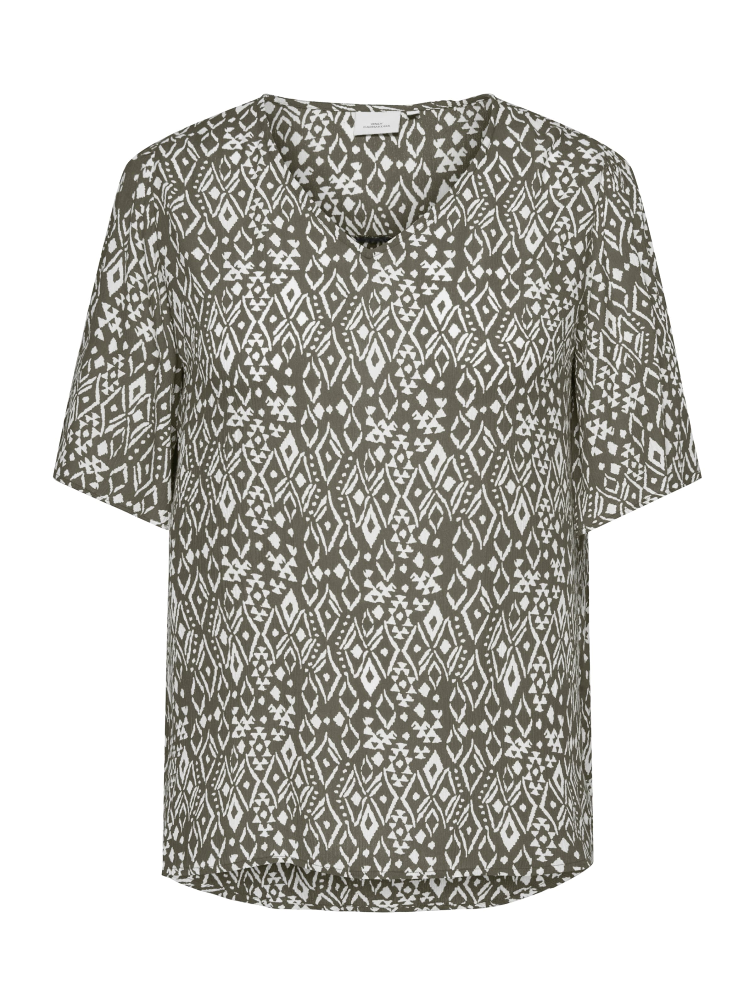 ONLY Carmakoma Blouse 'CARVIWI' in Green: front