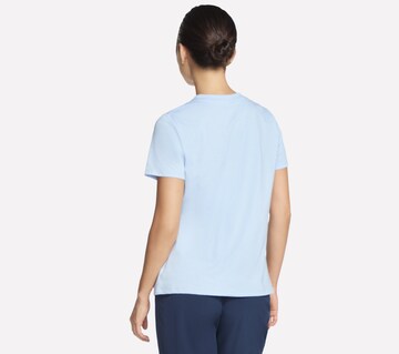 SKECHERS Shirt in Blue