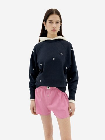 Thinking MUSweater majica 'Solsol Bonnie' - plava boja: prednji dio