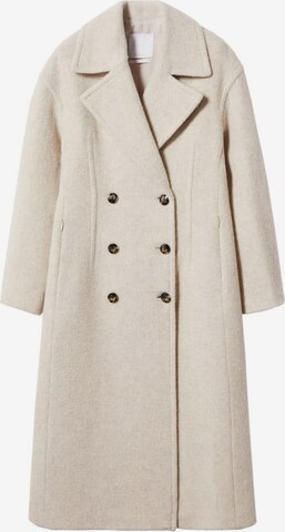 MANGO Between-Seasons Coat 'Habana' in Grey: front