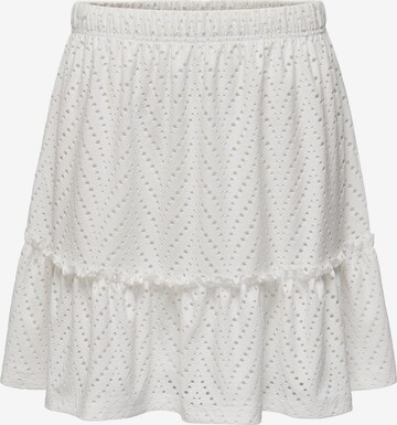 JDY Skirt 'Carla Cathinka' in White: front