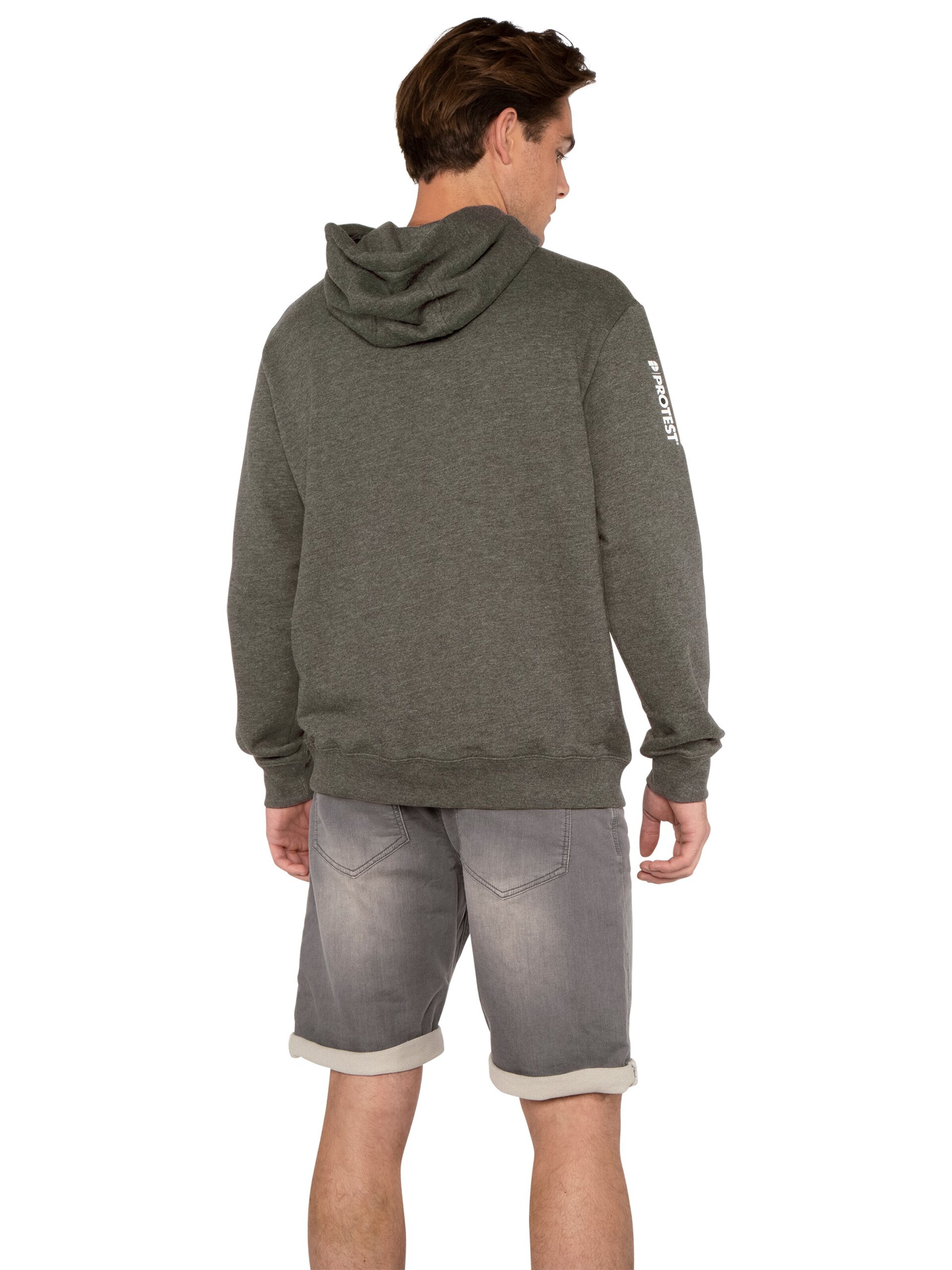 PROTEST Pullover 'CLASSIC LOGO HOODY'‌‌‌‌‌‌‌ in Grün