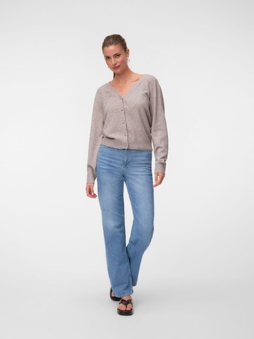 VERO MODA Strickjacke 'VMDoffy' in Grau
