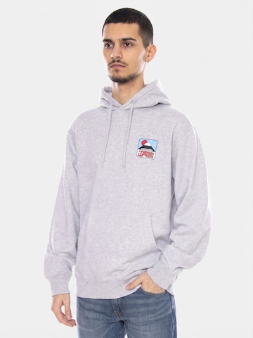 Sweat-shirt 'Sunset on Fuji' EDWIN en gris