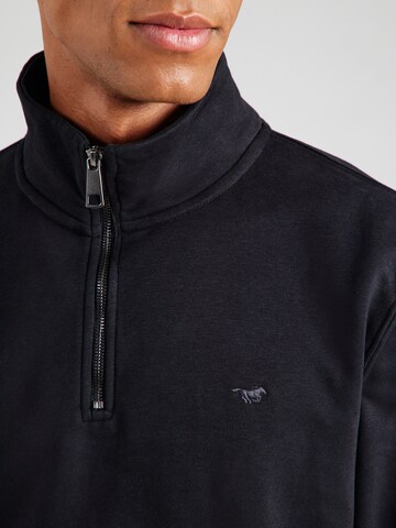 MUSTANG - Sweatshirt 'FRANKLIN' em preto
