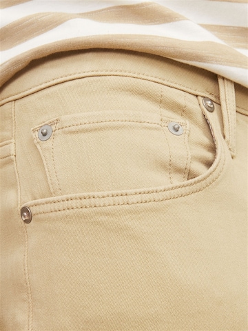 JACK & JONES Slim fit Jeans 'GLENN EVAN CJ 977 SN' in Beige