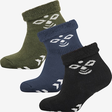 Hummel Socks in Blue: front