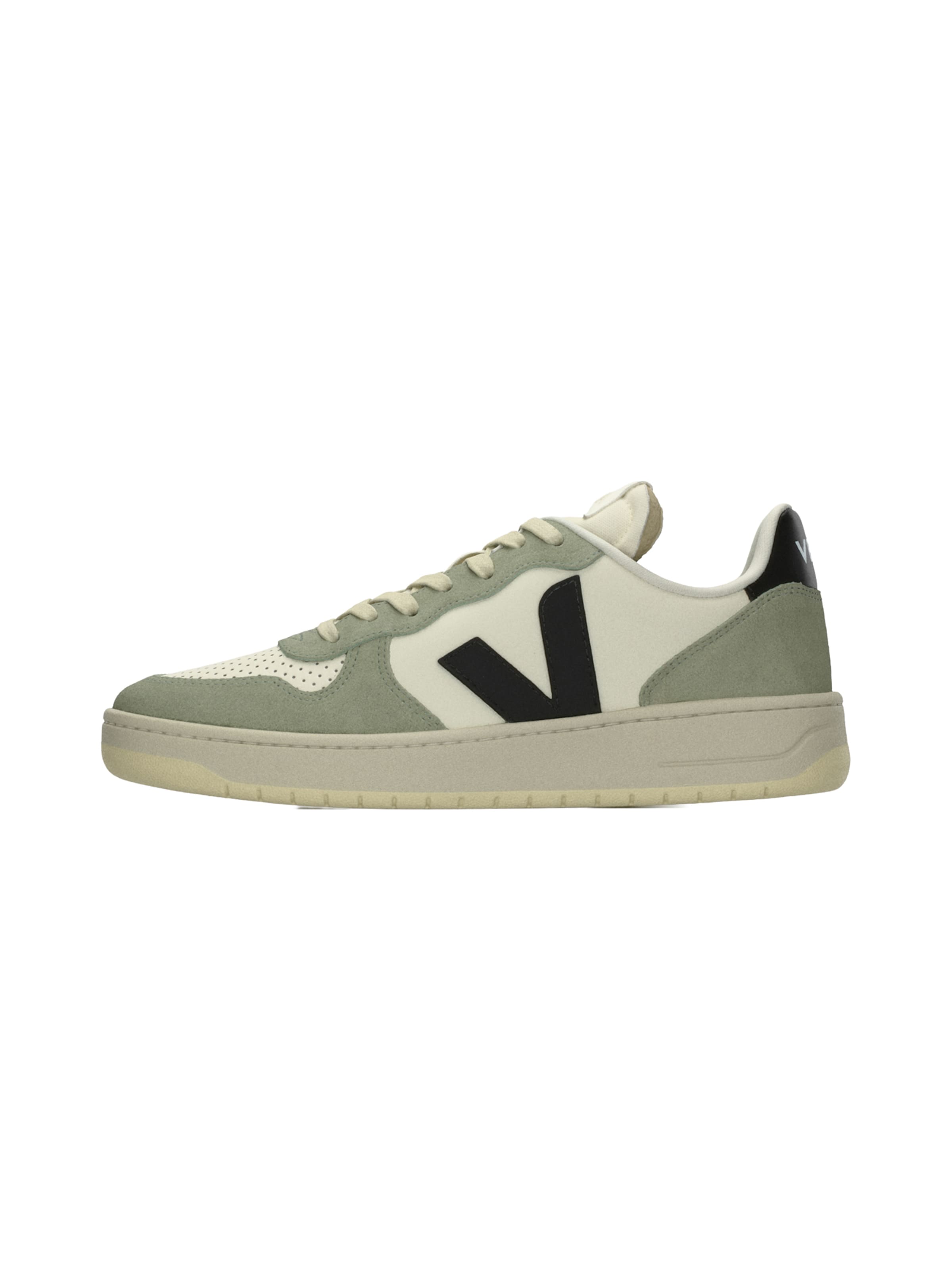 Veja Sneakers laag 'V-10 Prime' in Groen: voorkant