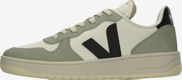 Veja Matalavartiset tennarit 'V-10 Prime' värissä vihreä: etupuoli