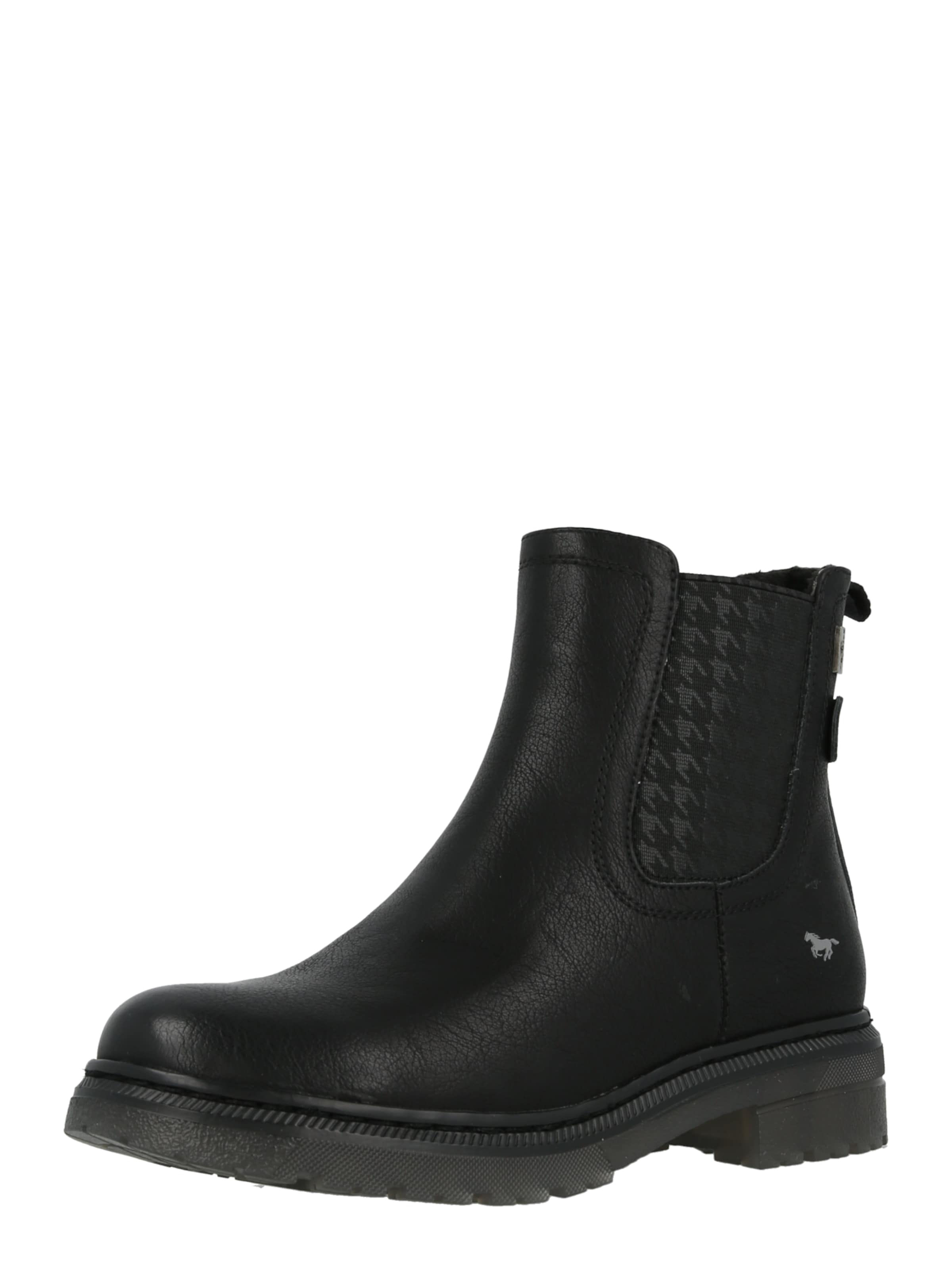 Bottines MUSTANG en noir : devant