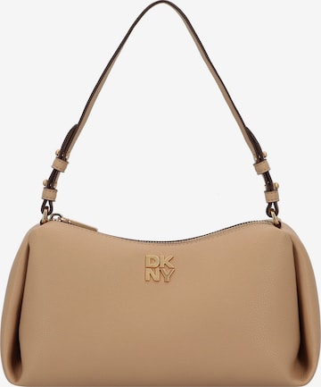 Sac bandoulière 'Remy' DKNY en beige : devant