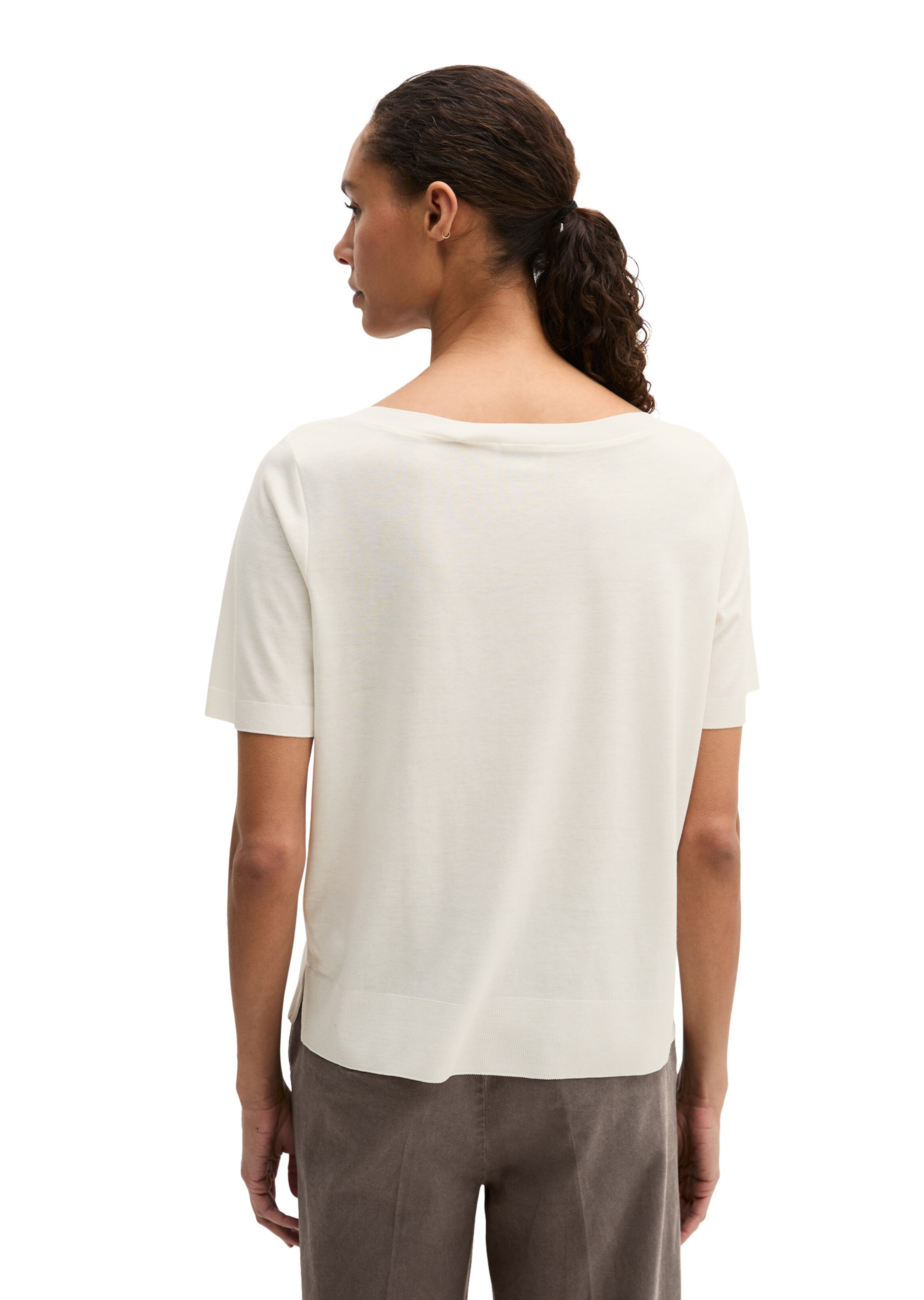 Pull-over Marc O'Polo en blanc