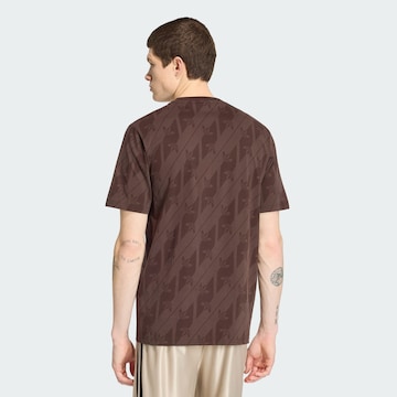 T-Shirt ADIDAS ORIGINALS en marron
