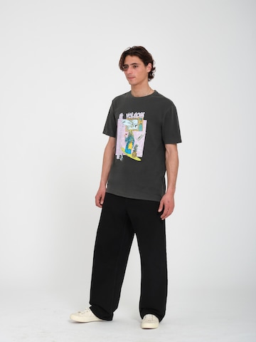 Volcom Shirt ' FRENCHSURF ' in Zwart