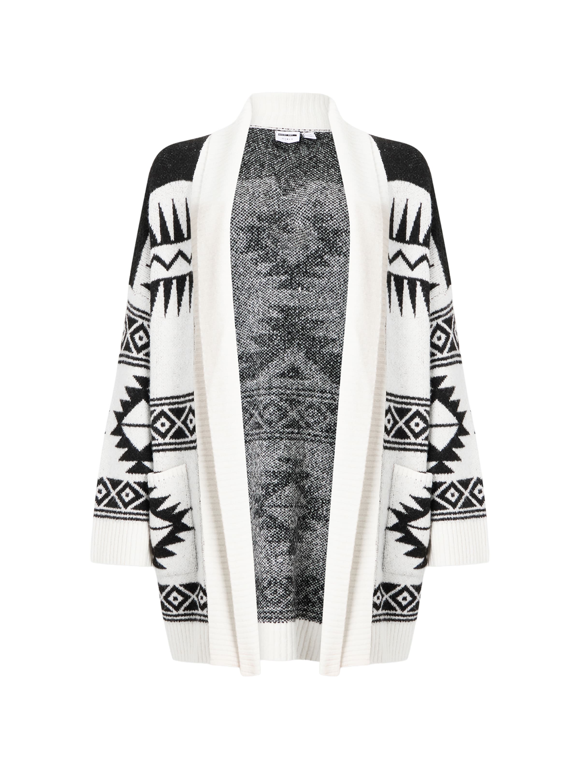 Noisy may Knit cardigan 'NMLEISE' in Beige: front