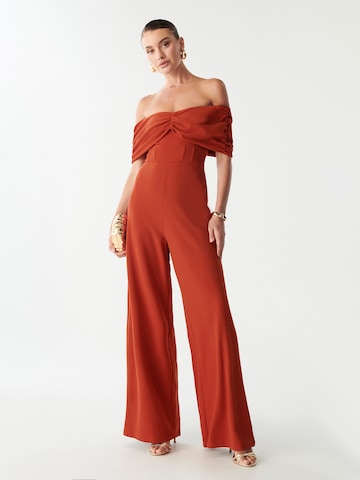 BWLDR Kombinezon 'Amalie' w kolorze czerwony: przód