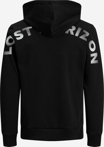 JACK & JONES Sweatshirt 'LIMITS' in Black