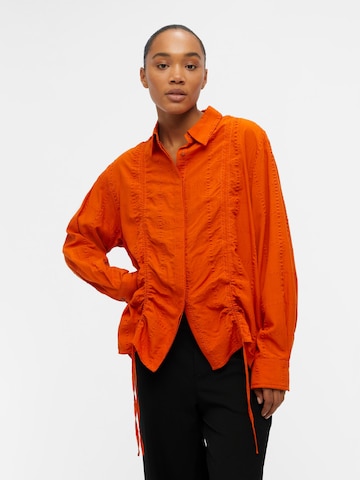 OBJECT Blouse 'Andia' in Oranje: voorkant