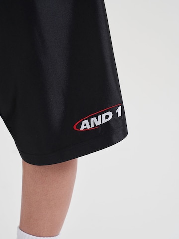 AND1 Loosefit Bukser i sort