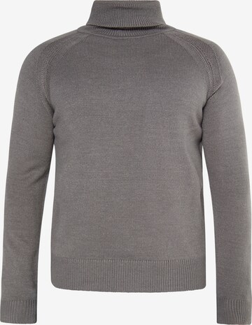 Pull-over MO en gris : devant