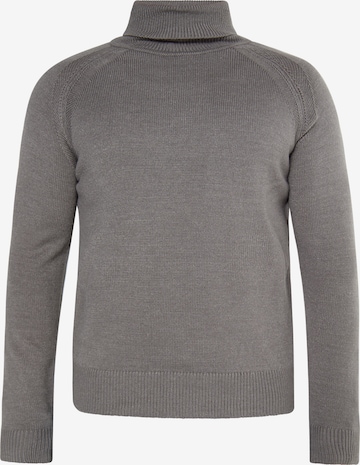 Pull-over MO en gris : devant