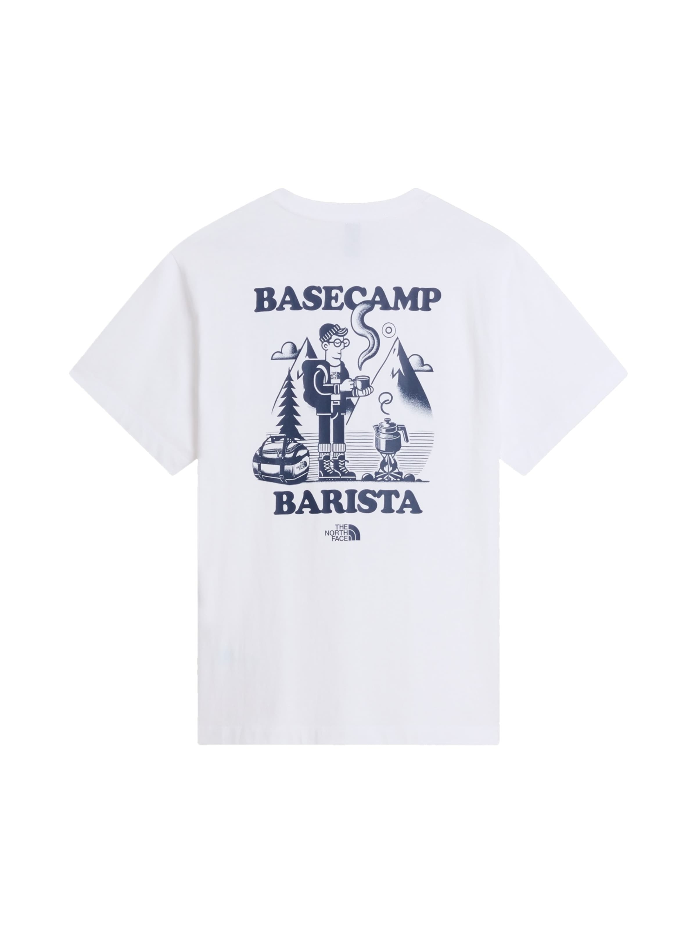 THE NORTH FACE - Camisa 'Basecamp Barista' em branco