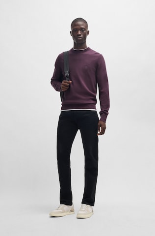 BOSS Pullover in Lila