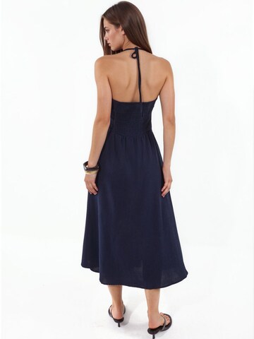 Hiccup Dress 'Midi' in Blue