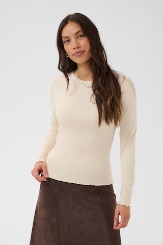 SAINT TROPEZ - Camiseta 'OlaliaSZ' en beige: frente